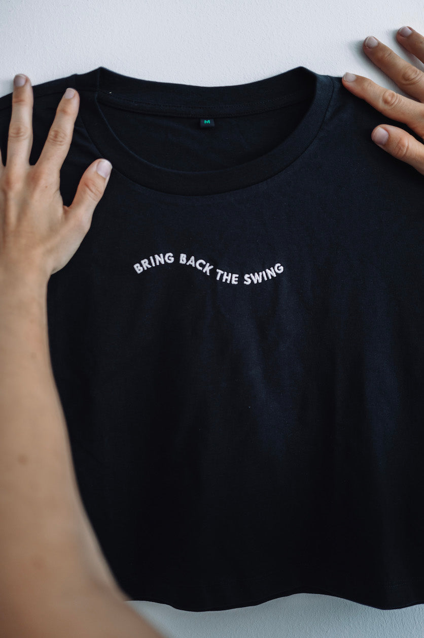 Crop Top Swing - Black